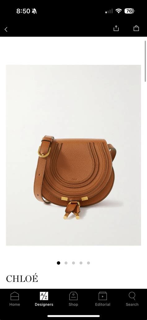 Chloe or Céline saddle bag : r/handbags 